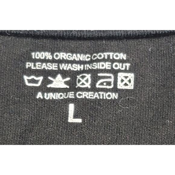 Black Alabama Crimson Tide Elephant Distressed Logo Football Shirt Large Soft - Picture 3 of 3